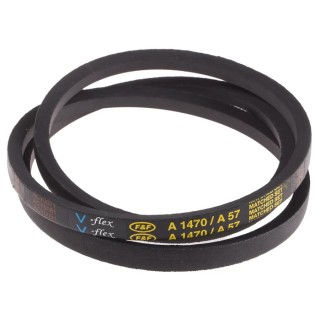 RS PRO Drive Belt, belt section A 1500 mm outside length, 1450 mm inside length, 8 mm height, 13 mm width, Classical 471-685