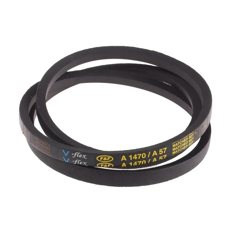 RS PRO Drive Belt, belt section A 1500 mm outside length, 1450 mm inside length, 8 mm height, 13 mm width, Classical 471-685