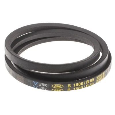 RS PRO Drive Belt Classical B Section, Rubber & Polyethylene Terephthalate, 1819 mm Outside Length, 1750 mm Inside 471-900