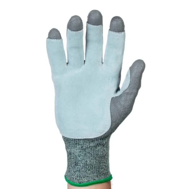 Tornado Aura Grey Yarn Cut Resistant Gloves Size 9 Polyurethane Coating AUR01-09