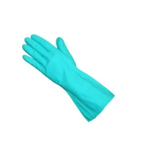 Rubberex Contact Chem Green Nitrile Coated Work Gloves Size 8 LN375G-08
