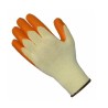 Liscombe Orange Cotton Polyester Work Gloves, Size 9, Latex Coating LN632-09