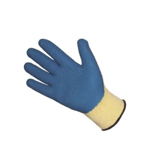 Liscombe Yellow Fibre Cut Resistant Gloves Size 8 Latex Coating LN655-08