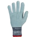 Tornado Aquaglass Grey Yarn Cut Resistant Gloves Size 8 Leather Coating TAG9-08