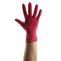 Unigloves Red Pearl Nitrile Disposable Gloves Food Safe 0.08 mm Thickness Size 10/XL GP0065