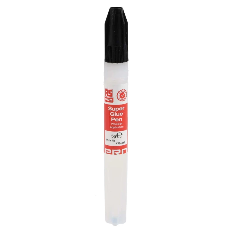 RS PRO Industrial Cyanoacrylate Adhesive Super Glue 5 g Transparent 473-445