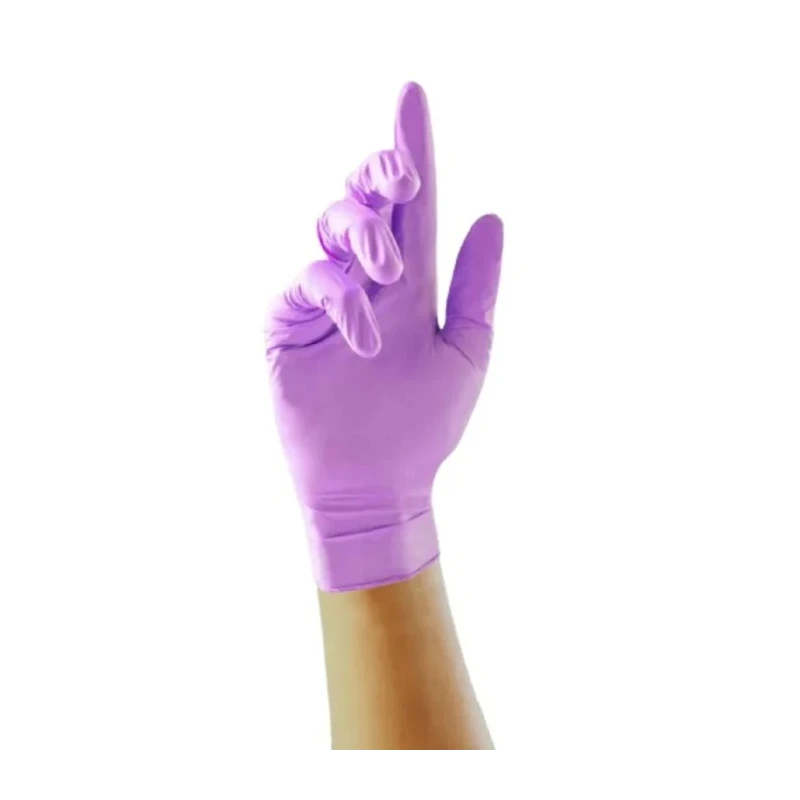 Unigloves Violet Nitrile Disposable Gloves Food Safe 0.08 mm GP0074