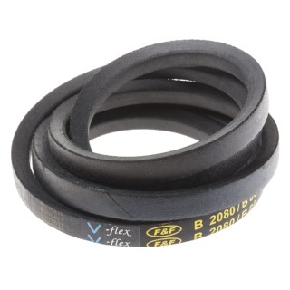 RS PRO Drive Belt, belt section B, 2101 mm Outside Length, 2032 mm Inside Length, 17 mm Width, 11 mm Height 471-904