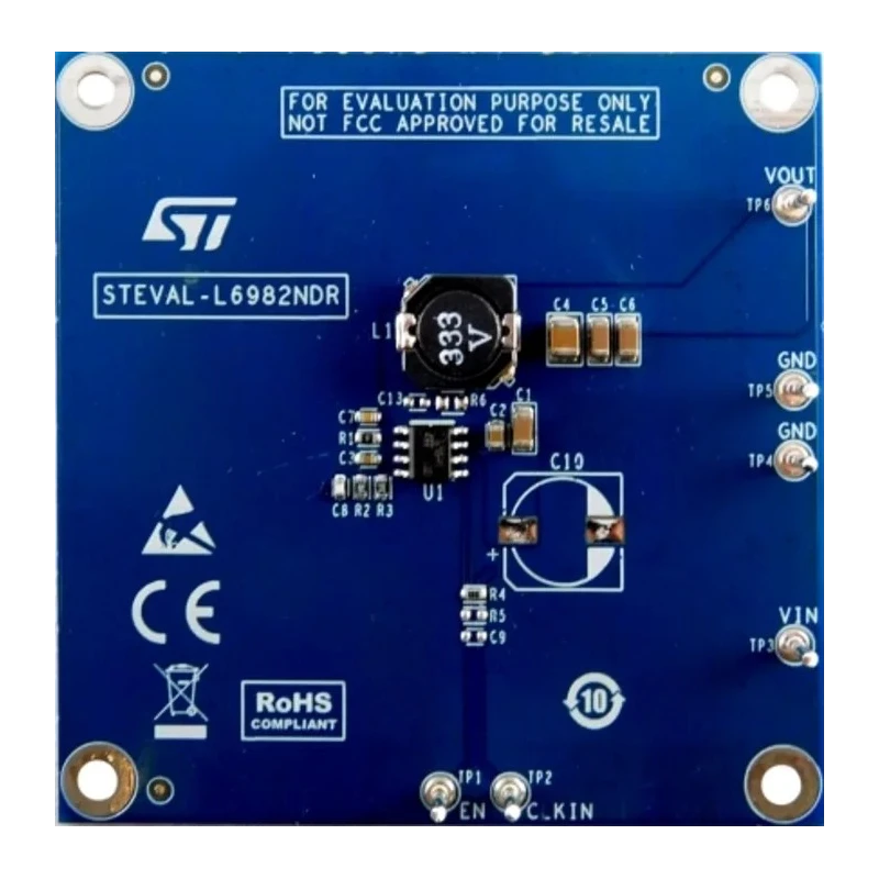 STMicroelectronics Step Down Switching Regulator Evaluation Board  for L6982NDR