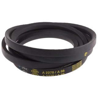 RS PRO Drive Belt Belt Section A 2290 mm Outside Length, 2240 mm Inside Length, Rubber and Polyethylene Terephthalate 471-639