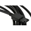 STEGO Female 4 Way M12 Sensor Actuator Cable, Straight to Wire Board Receptacle, 24V, 5 m 244446