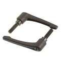 RS PRO Heavy-Duty Clamping Lever M10 Thread x 32 mm Insert Length, Fibreglass Reinforced Nylon Handle, Steel Shaft 478-337