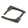 RS PRO Heavy-Duty Clamping Lever M10 Thread x 32 mm Insert Length, Fibreglass Reinforced Nylon Handle, Steel Shaft 478-337