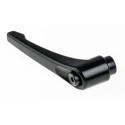 RS PRO Steel Clamping Lever, Female Thread M10 x 16 mm Insert, Die Cast Zinc Handle, Black, Model 478-602