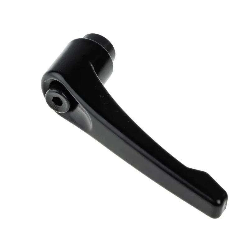 RS PRO Steel Clamping Lever, Female Thread M10 x 16 mm Insert, Die Cast Zinc Handle, Black, Model 478-602