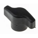 RS PRO Black Polyamide 6 Wing Clamping Knob M6 Threaded Hole 35 mm Diameter 478-787