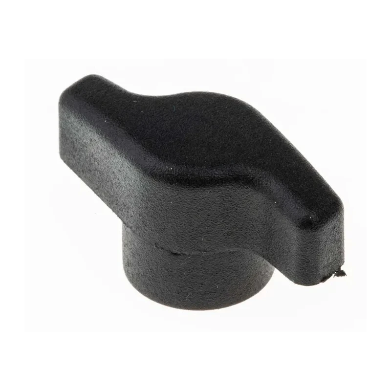 RS PRO Black Polyamide 6 Wing Clamping Knob M6 Threaded Hole 35 mm Diameter 478-787
