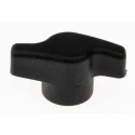 RS PRO Black Polyamide 6 Wing Clamping Knob M6 Threaded Hole 35 mm Diameter 478-787