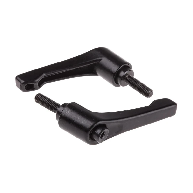 RS PRO Steel Clamping Lever M5 Thread Size Die Cast Zinc Handle, Steel Shaft, 42 mm Length 479-005
