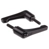 RS PRO Steel Clamping Lever M5 Thread Size Die Cast Zinc Handle, Steel Shaft, 42 mm Length 479-005