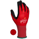 Tornado Red Nylon Polymer Coated Work Gloves Size 10 Olba OLB1-10
