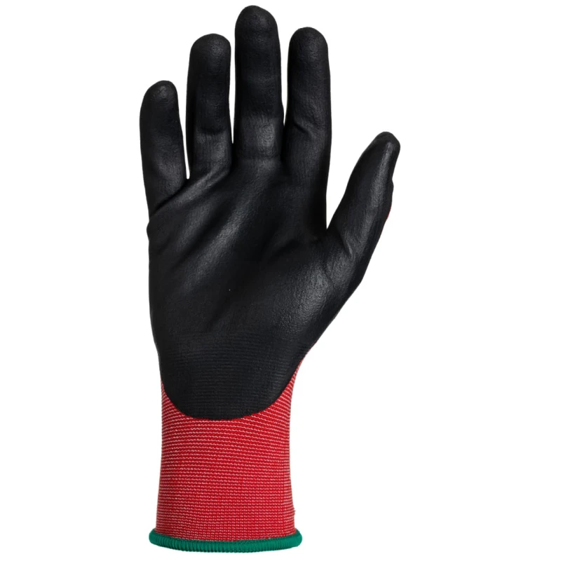 Tornado Red Nylon Polymer Coated Work Gloves Size 10 Olba OLB1-10