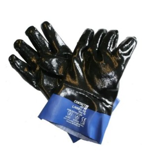 Liscombe Contact Cut C Blue Nitrile Cut Resistant Gloves Size 10 Nitrile Coating LN661-10