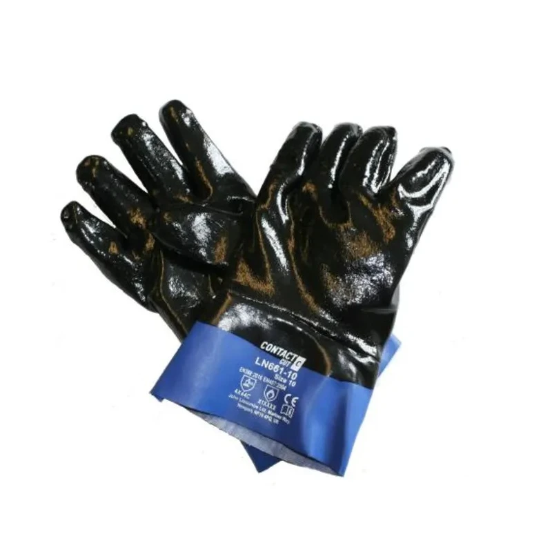 Liscombe Contact Cut C Blue Nitrile Cut Resistant Gloves Size 10 Nitrile Coating LN661-10