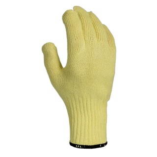Delta Plus Yellow Aramid Knit Work Gloves Size 9 Uncoated Coating KPG10