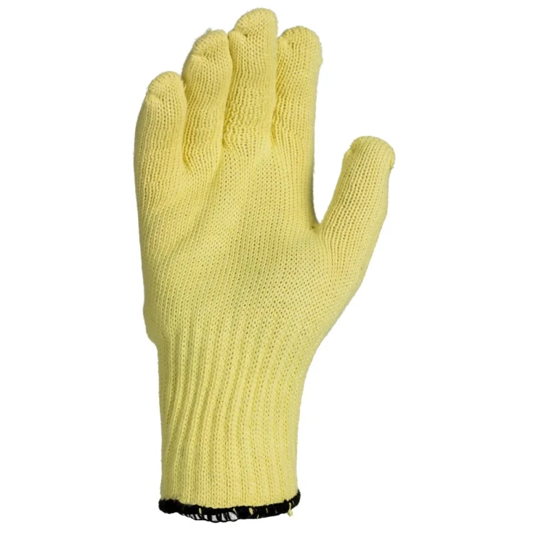 Delta Plus Yellow Aramid Knit Work Gloves Size 9 Uncoated Coating KPG10