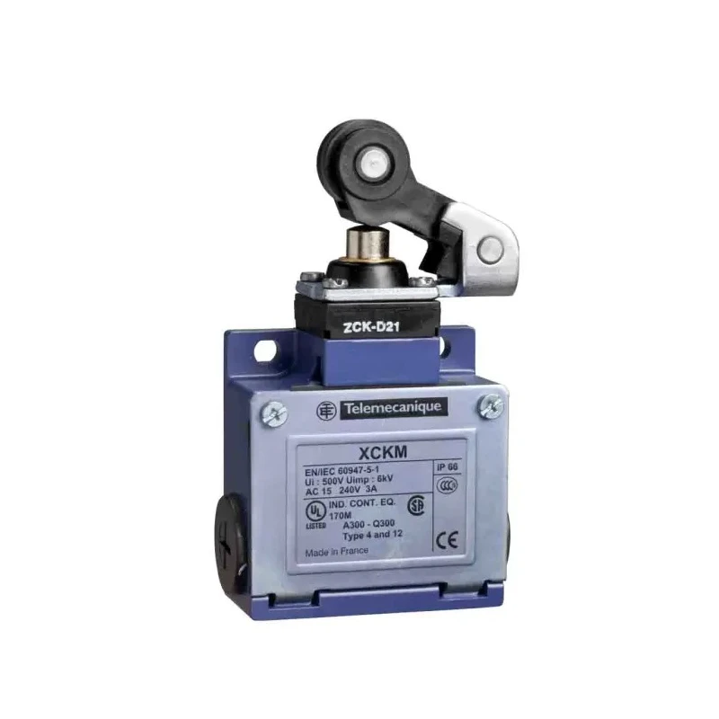Telemecanique Sensors Limit Switch Roller Plunger 1 NO/1 NC IP66 Zinc Alloy Housing 240V AC 3A 