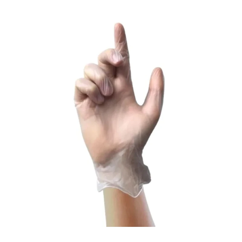 Unigloves Clear Vinyl Disposable Gloves Medical Powder Free 240 mm Length GS0062-A
