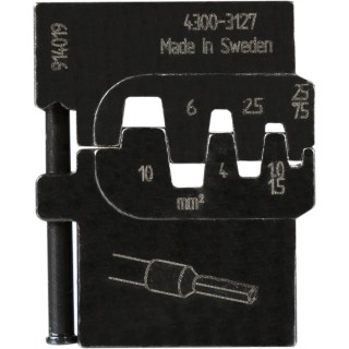 RS PRO Crimp Die Coaxial Type Crimp Tool 485-909, Uninsulated Terminals Compatible, Sweden Origin