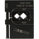 RS PRO Crimp Die Coaxial Type Crimp Tool 485-909, Uninsulated Terminals Compatible, Sweden Origin