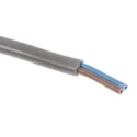 RS PRO 2 Core Grey 0.5mm² Polyvinyl Chloride Power Cable 300V -15°C 100m 491-825