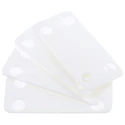 RS PRO White Polyamide 66 Cable Marker for 4.8 mm Cable, 45.3 x 19 mm, Model 492-308