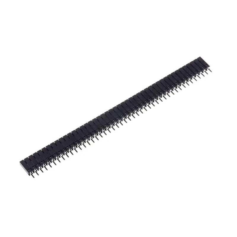 Stelvio Kontek MODUCOM Series Straight Through Hole PCB Socket, 45-Contact, 1 Row, 2.54 mm Pitch Solder 613045156622