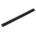Stelvio Kontek MODUCOM Series Straight Through Hole PCB Socket, 45-Contact, 1 Row, 2.54 mm Pitch Solder 613045156622