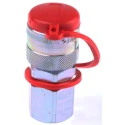 CEJN Steel Hydraulic Quick Connect Coupling Female G 1/4 in, 100 Mpa 101151202