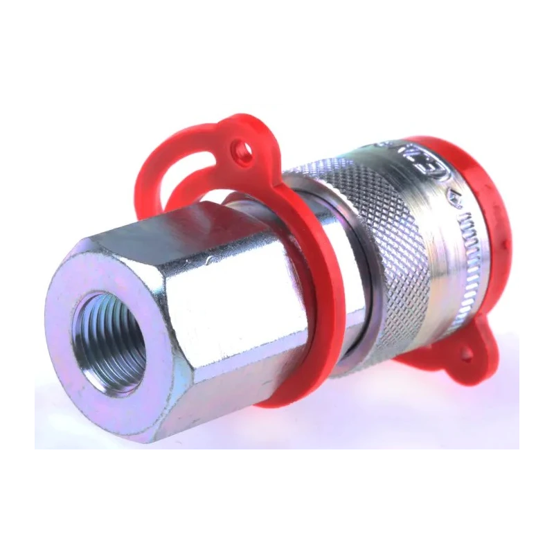 CEJN Steel Hydraulic Quick Connect Coupling Female G 1/4 in, 100 Mpa 101151202