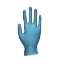 Unigloves Unicare Soft Blue Vinyl Disposable Gloves Food Safe 0.06 mm GS0084-A