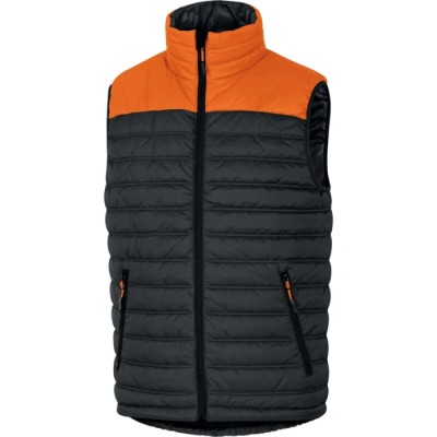 Delta Plus Black, Orange Durable Lightweight Unisex Gilet Size L GDOONGOGT