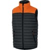 Delta Plus Black, Orange Durable Lightweight Unisex Gilet Size L GDOONGOGT