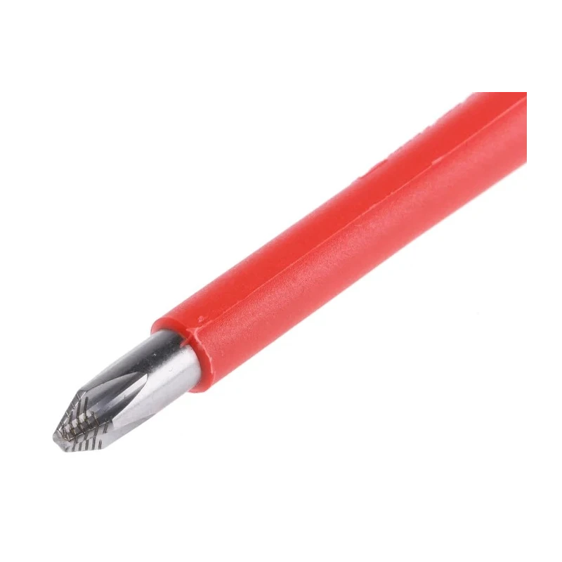 Wera Insulated Screwdriver PH2 Tip 100 mm Blade Stainless Steel VDE/1000V Approved Czech Republic 05022734001