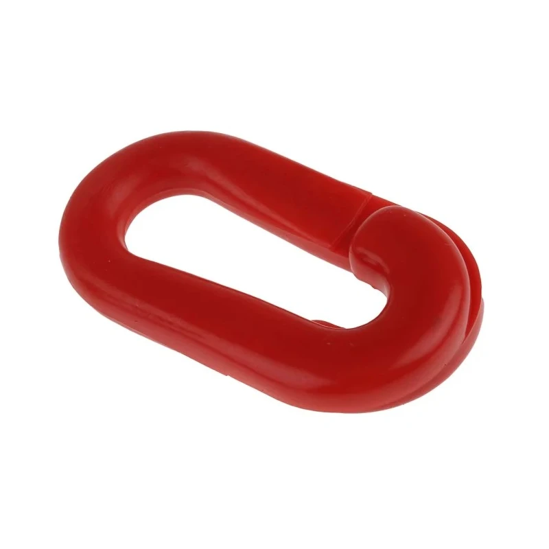 RS PRO Red Barrier & Stanchion Chain Link Polypropylene 503-805