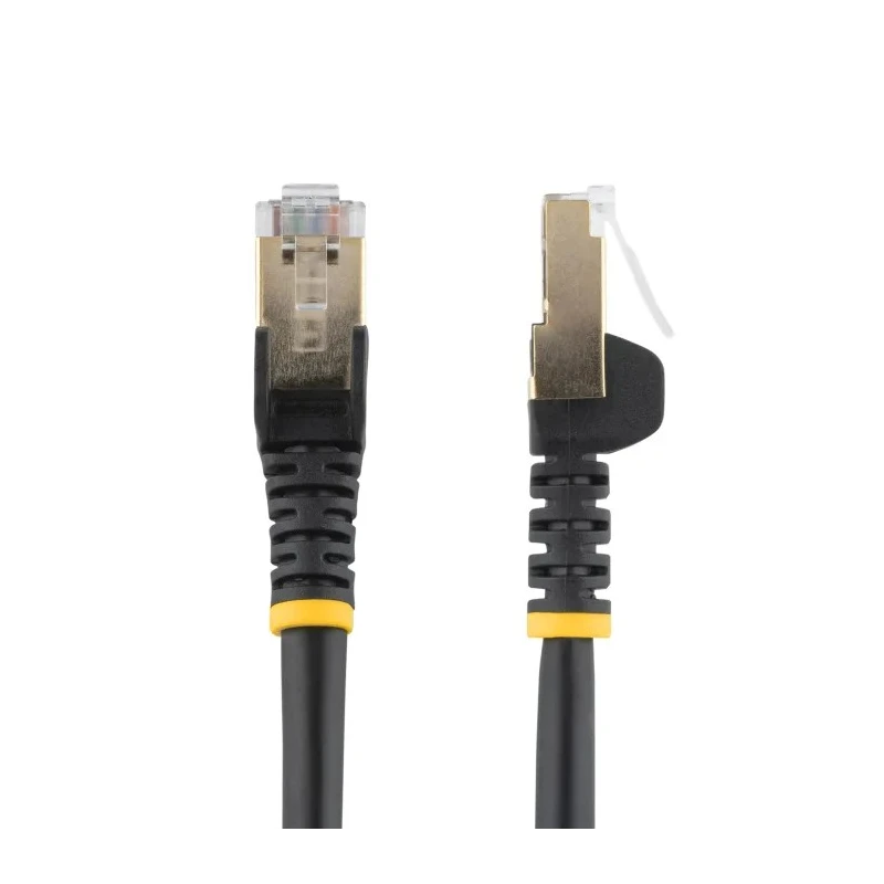 StarTech.com Cat6a Shielded Screened Ethernet Cable 1.5 m Black PVC 