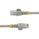 StarTech.com Cat6 Ethernet Cable 4 Core, Grey, 1.5 m, Unshielded PVC 