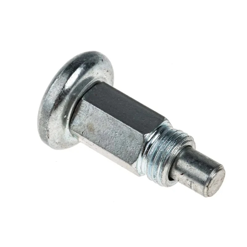 RS PRO Zinc-Plated Steel M10 x 1 mm Hex Index Bolt, 30.4 mm Length 478-771