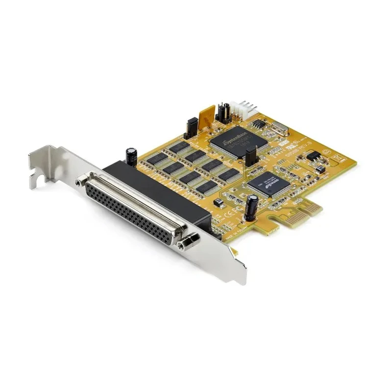 StarTech.com 8 Port PCIe RS232 Serial Board with 921.6kbps Baud Rate 