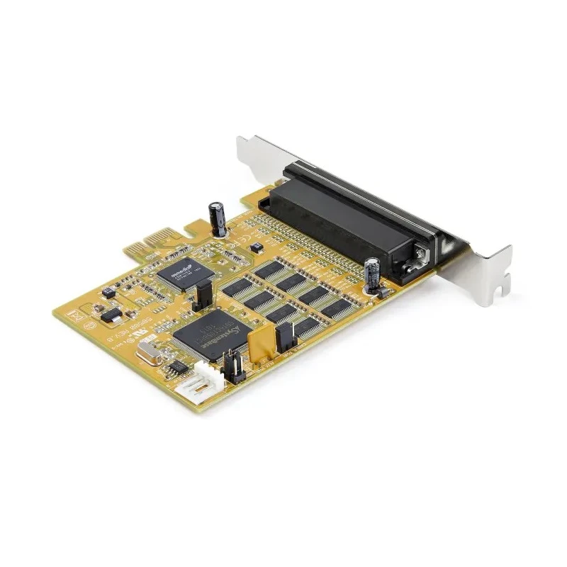 StarTech.com 8 Port PCIe RS232 Serial Board with 921.6kbps Baud Rate 